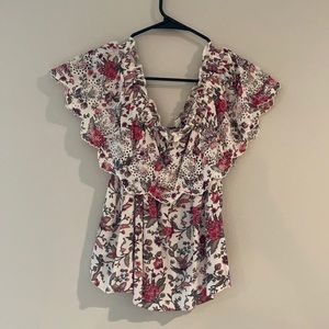 American eagle off the shoulder top